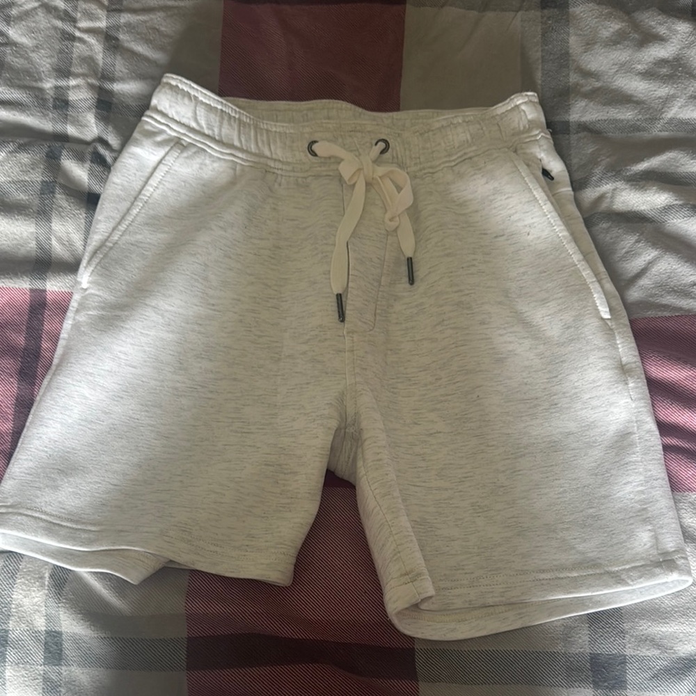 American Eagle Outfitters Cream Athletic Shorts